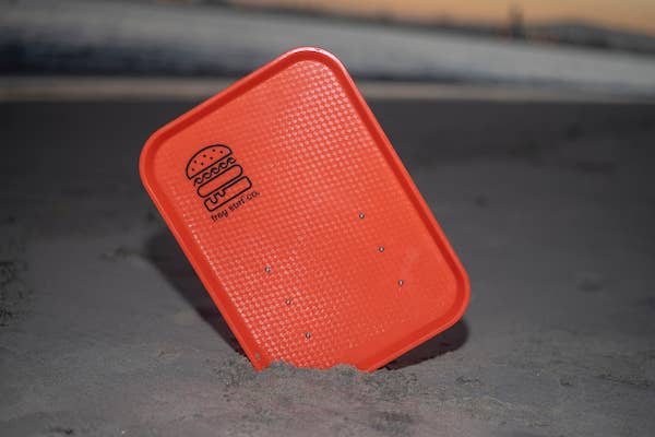 Tray Surf Co. - Wholesale Sporting Accessories - Trayboard V2.0 - 12in x 16in (Orange)3