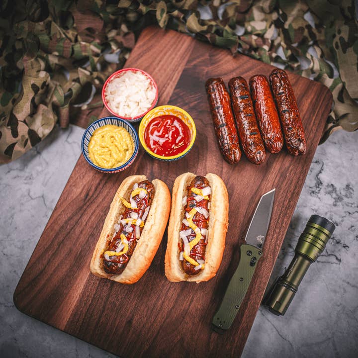 World Famous Wagyu Gourmet Hot Dogs for wholesale by Number One Caviar LLC