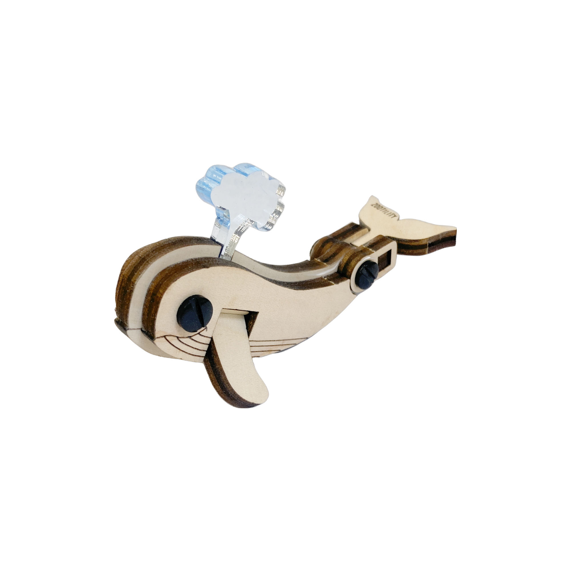 Zootility - Wholesale Puzzle - Kids - Sea Animal TekPets - Wood DIY Puzzle STEM Toy3