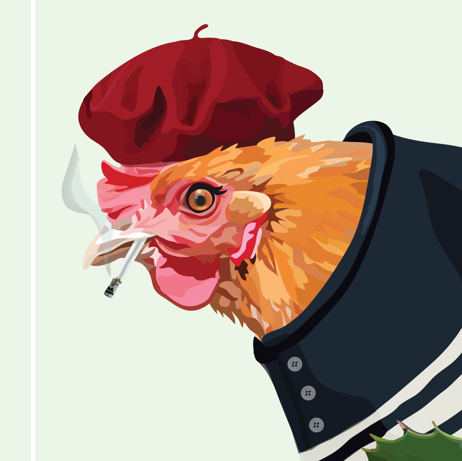 The Red Barn Press - Vendita all'ingrosso Biglietti di auguri di Natale - Biglietto di Natale | Divertente e classico con tre galline francesi2