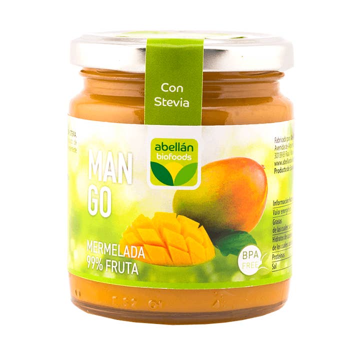 Mango Jam with Stevia for wholesale by Abellán Biofoods