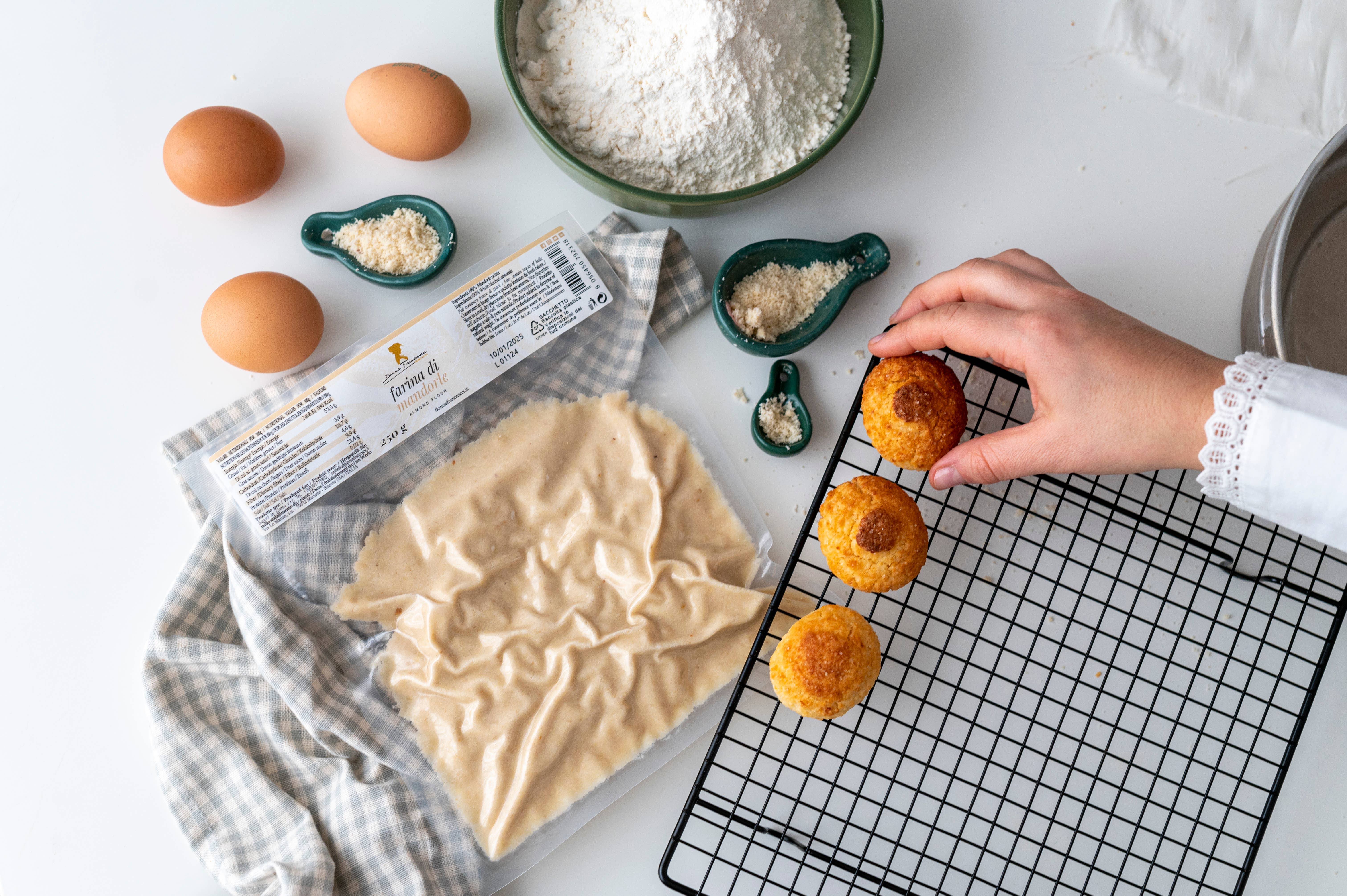 Donna Francesca - Wholesale Flour - Almond Flour 250 g - Made in Italy Premium Quality4