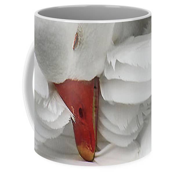 TASSE À CAFÉ - TASSE À CAFÉ « LE PORTRAIT DE L'OIE DE BEAUTÉ » pour la vente par sorayadapuzzostore