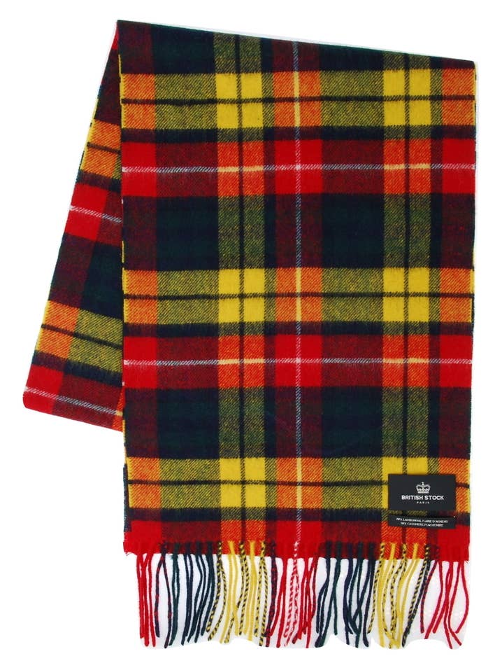 Buchanan sciarpa in lana di agnello e cashmere per la vendita all'ingrosso da parte di British stock (Kilberry)