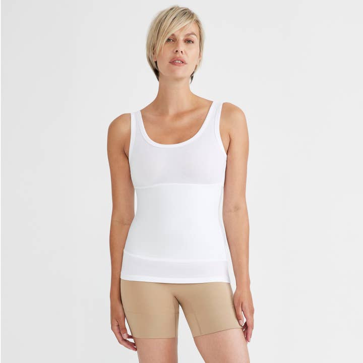 Yummie - Wholesale Tank top – Women′s - Boyfriend Yummie Tummie® 3-Panel Shapewear Tank - Plus Sizes3