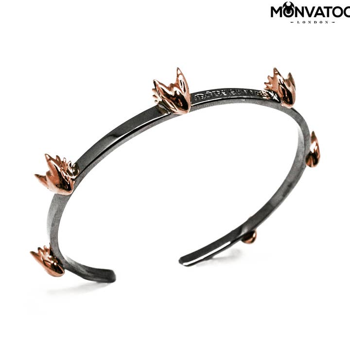 Pulseira Dragão Vermeil Bangle por atacado de MONVATOO London