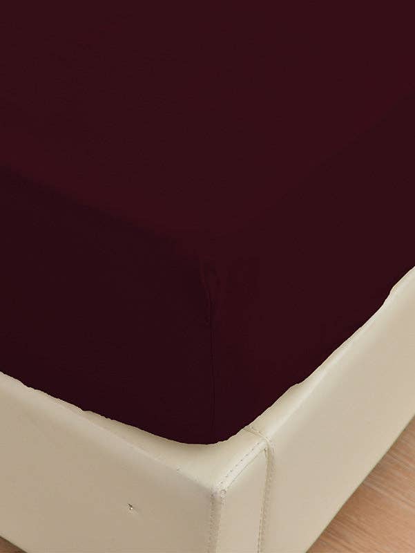 Okao Home Goods - Wholesale Sheet Set - Eggplant Bed Sheet, Bamboo - Cool Bamboo King & Queen Best2