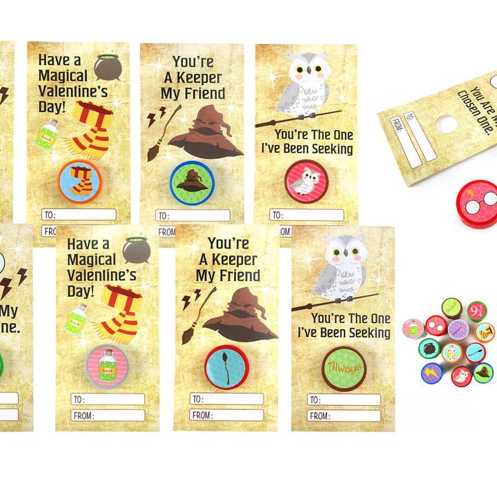 Wizard Stamper and Card Set - 36 Pack for wholesale by Tiny Mills