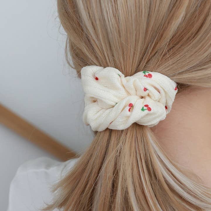 Love Ibiza - Wholesale Scrunchie - Women's - Scrunchie kers creme1