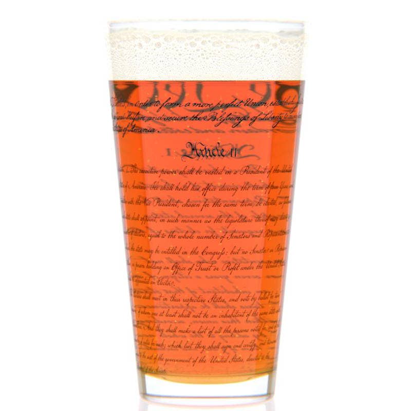 Well Told - Vente Verre/tasse - Constitution des États-Unis - Historique - Verre à bière - 47 cl1