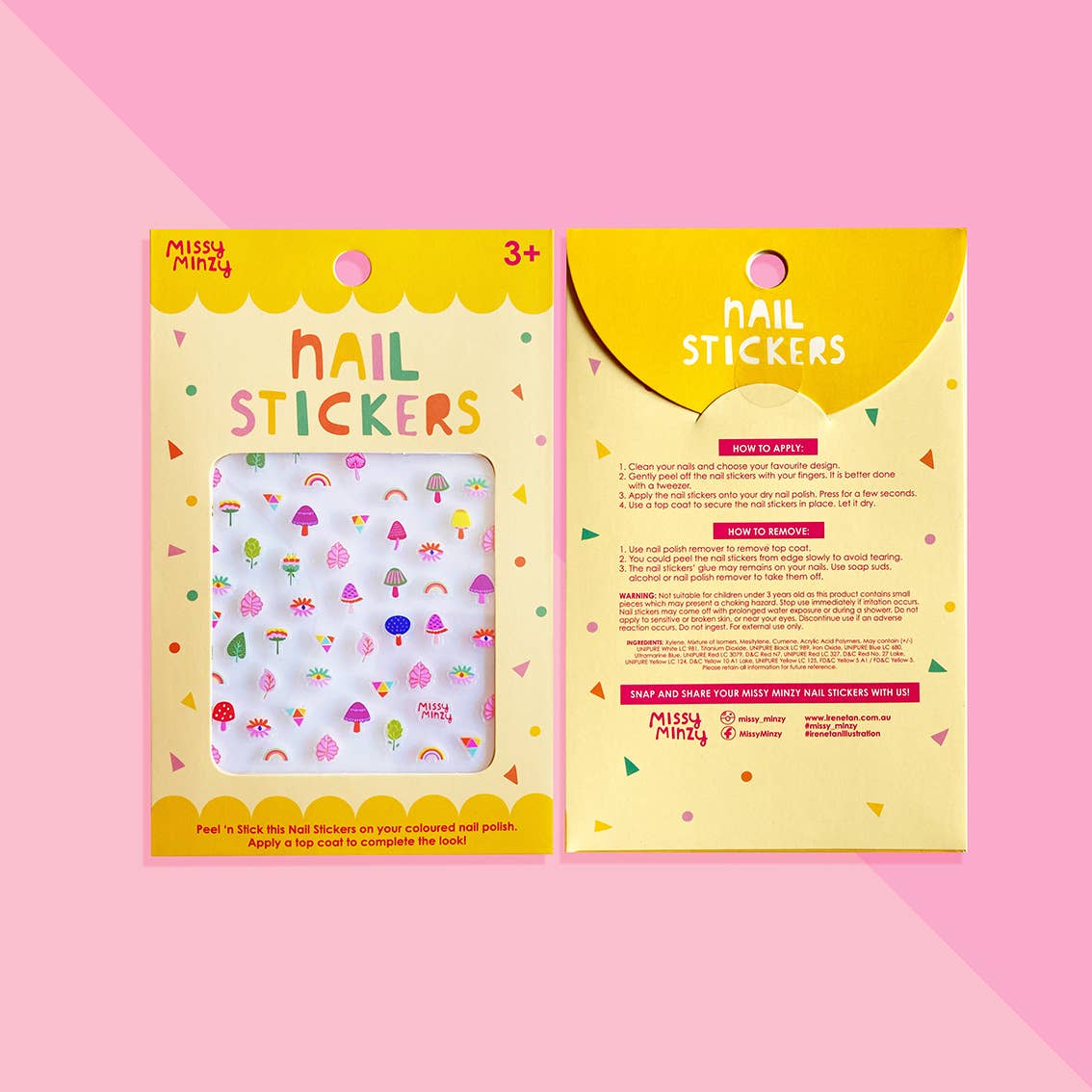 Missy Minzy - Wholesale Nail Art/Decal - Wonderland Nail Stickers, Wearable Art, Nail Decals2