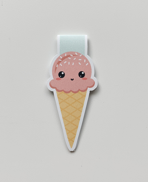 IMPAPER - Wholesale Bookmark - Ice Cream Magnetic Bookmark1