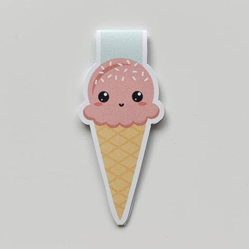 IMPAPER - Wholesale Bookmark - Ice Cream Magnetic Bookmark1