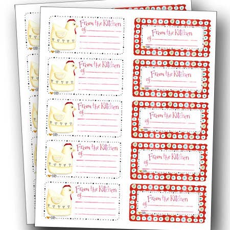 Etiquetas «Desde la cocina de» para venta al por mayor de Susan Branch Studios