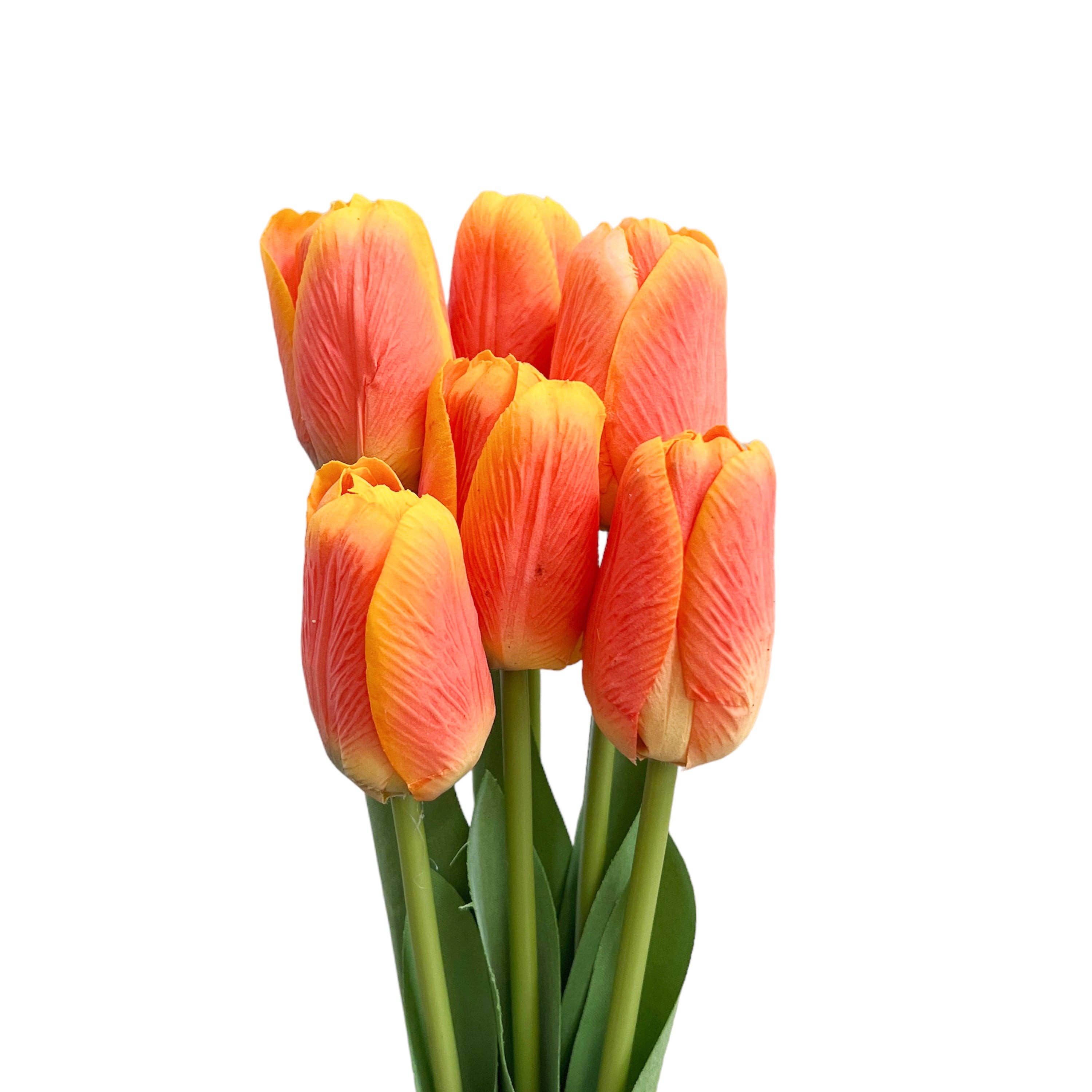 Sun Decorer - Vendita all'ingrosso Fiori finti - Steli di tulipani artificiali realistici al tatto in diversi colori, set di 65