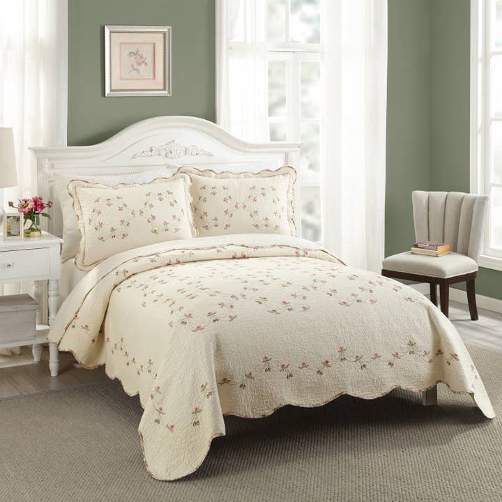 Peking Handicraft - Wholesale Bedding Set - Felisa Bedspread - Modern Heirloom