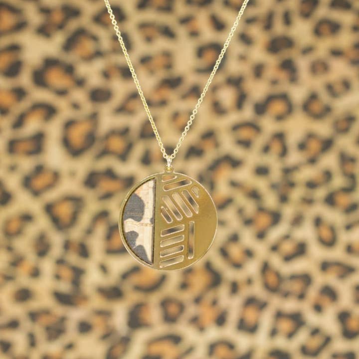 RAY SAVANNA necklace gold for wholesale by Little Etincelle