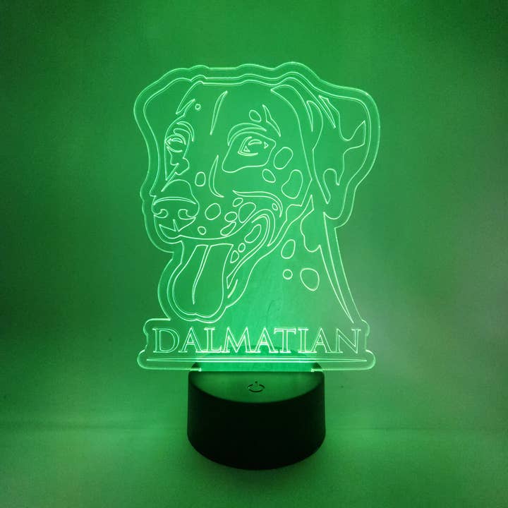 Dalmatian LED Lamp | Dog Light | Gifts for Dalmatian Lovers for wholesale by The 308 Collective