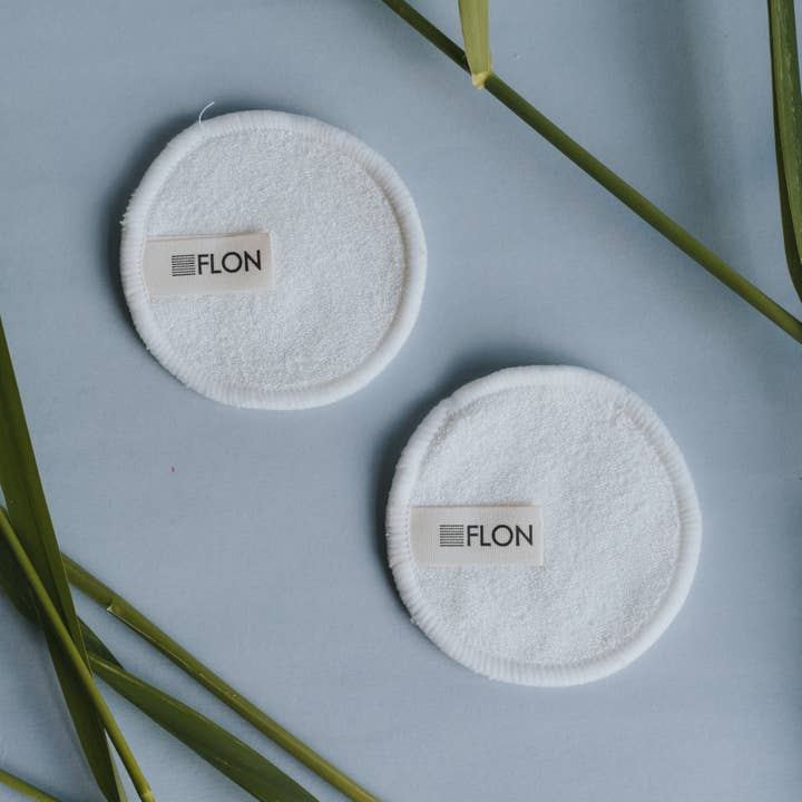 FLON - Wholesale Make-upremover - Herbruikbare bamboe make-up remover pads opberg-/gaaswaszak