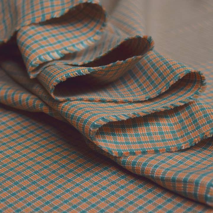 COUSETTE - Wholesale Fabric - Moreen Plaid Fabric - Toffee