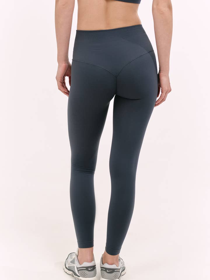 Push Up Leggings 200 den. BLUE GRAPHITE Yoga Pilates 🇮🇹 for wholesale by SIAWEAR