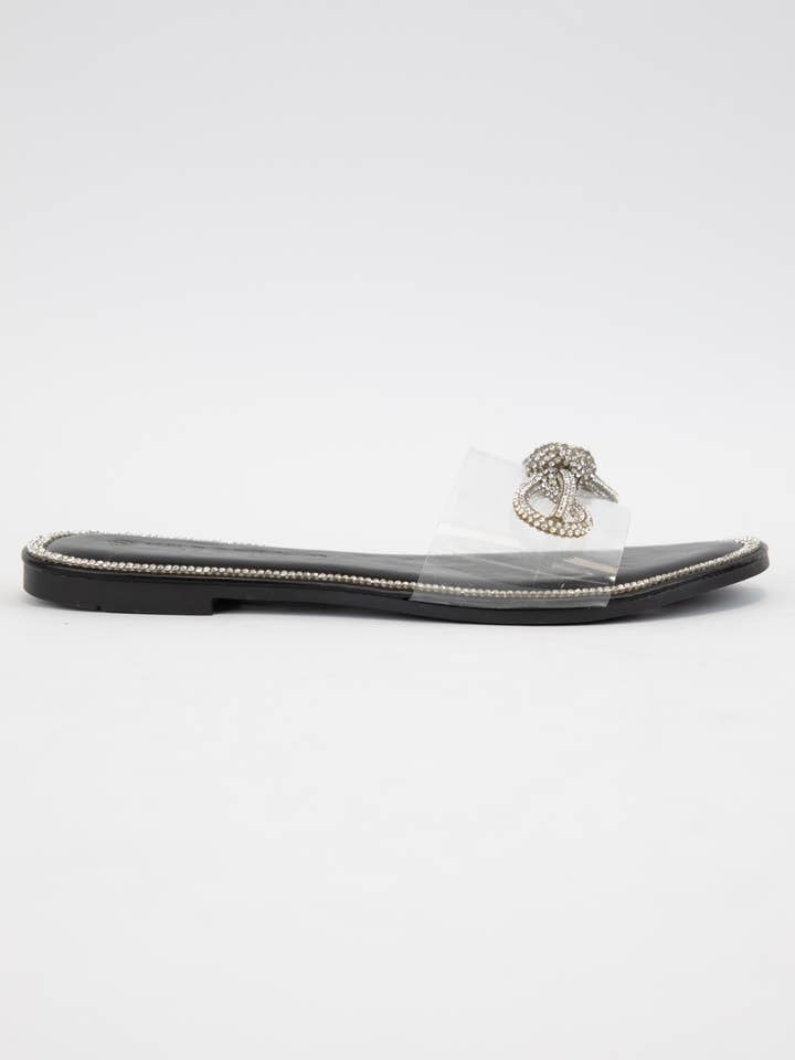 CCOCCI - Vente Sandales – femme - RUBAN EN STRASS ROO-09 SUR GLISSIÈRES SUPÉRIEURES TRANSPARENTES8