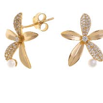 Brincos Prata Flower Colection - Grace for wholesale by ARTE NOVA