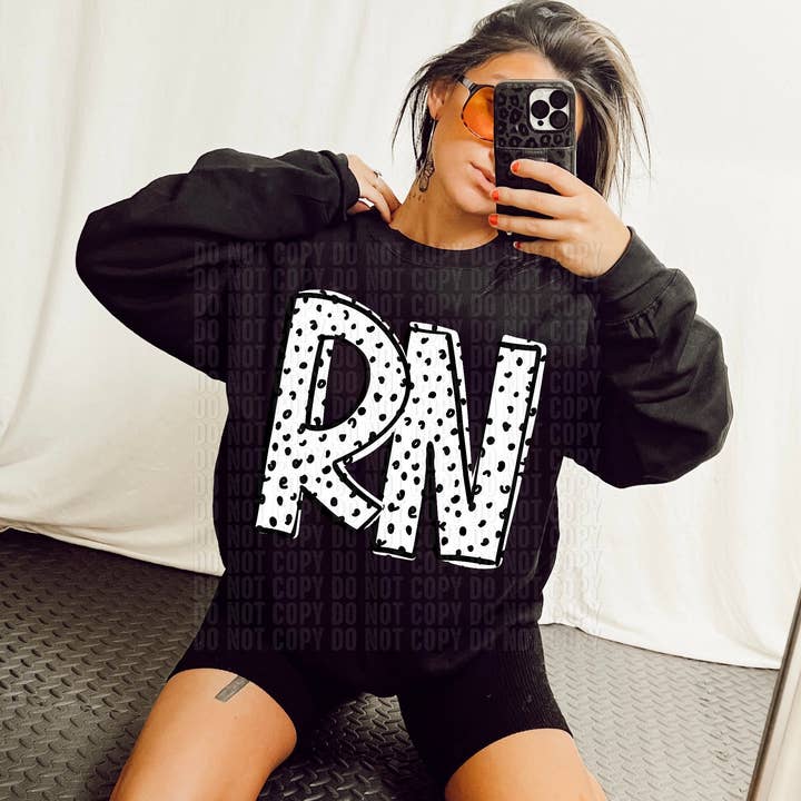 RN Dottie Loo Occupation DTF Transfer for wholesale by K and M Designs