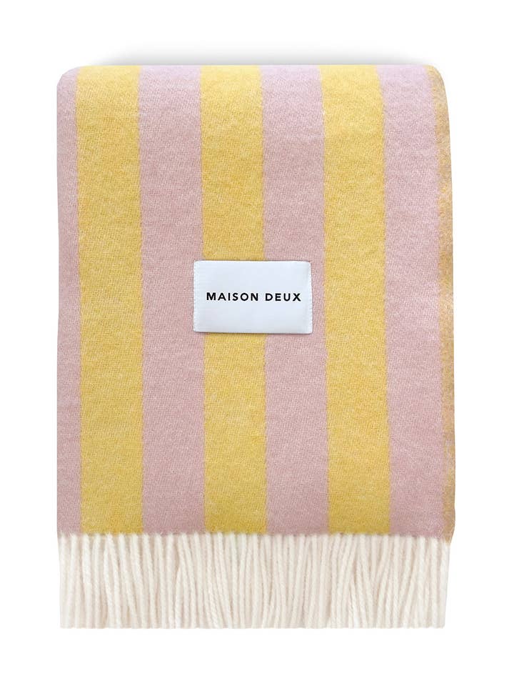 Blanket CANDY WRAP Pink / Yellow 4.25 x 6.5ft for wholesale by VICI Brands: Premier Design Kids Goods 🌍