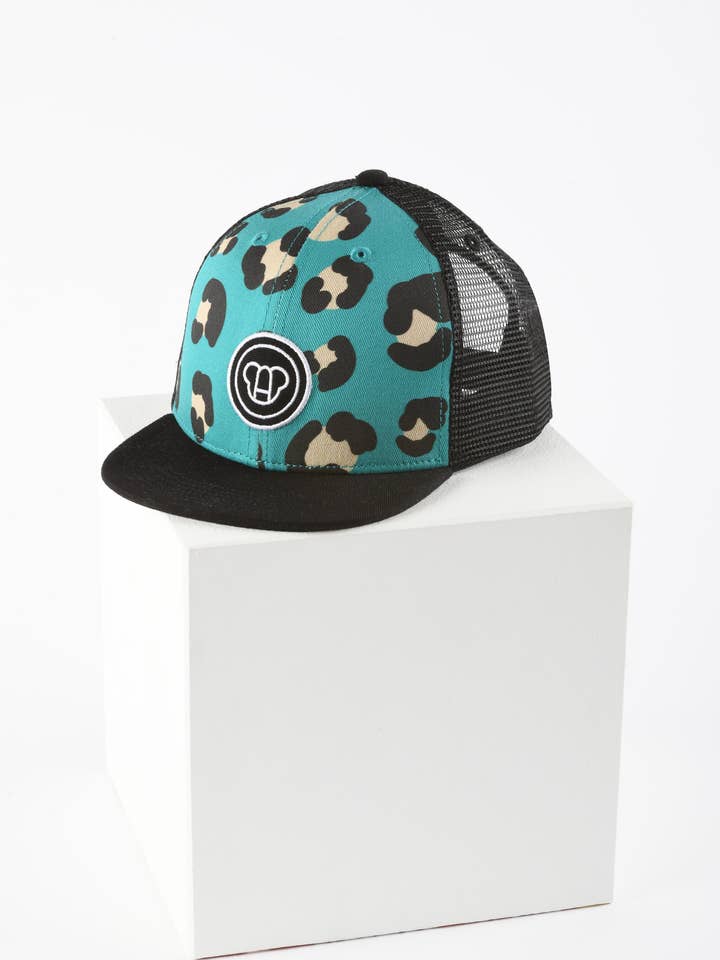 Cappellino bambino Leopardo/Nero per la vendita all'ingrosso da parte di ALLMEMBERZ