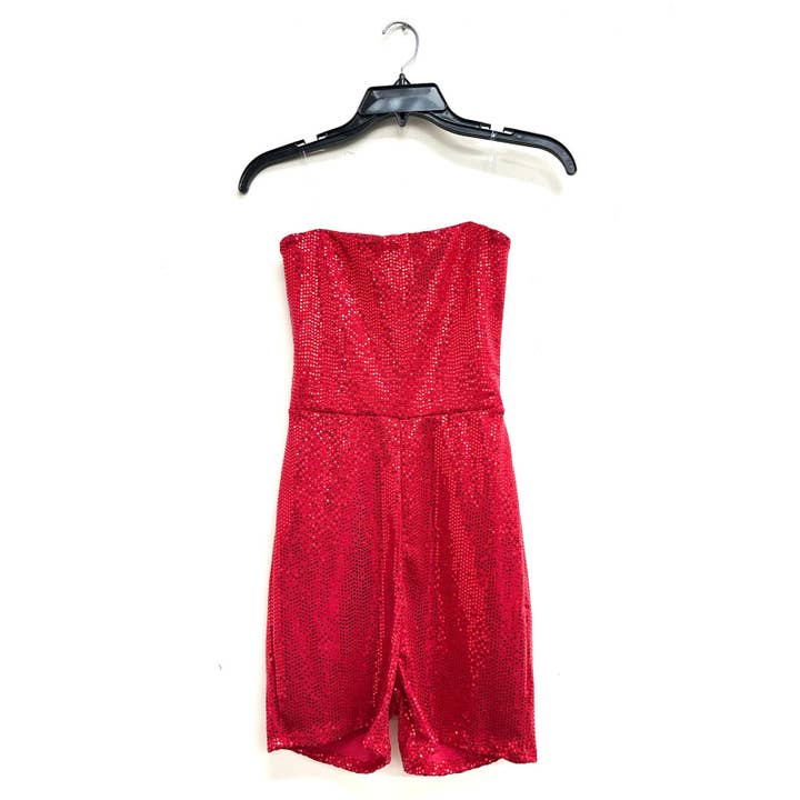 J8099 TRANS TUBE ROMPER für den Großhandel von Uptown Apparel