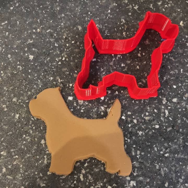 Westie Dog Cookie Cutter for wholesale by CookieCutterSupply