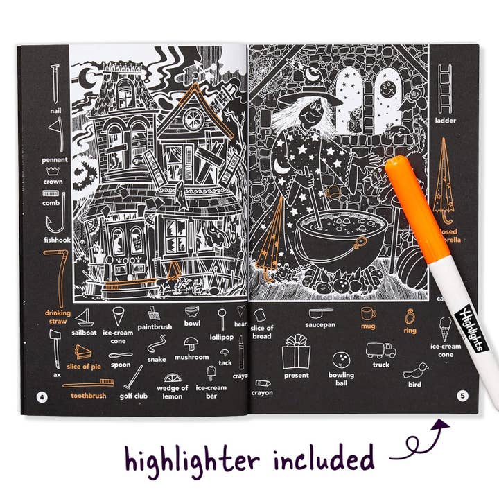 Highlights for Children - Wholesale Coloring & Activity Book - Kids & Baby - Halloween Hidden Pictures Puzzles to Highlight2