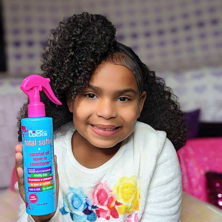 Piggy Paint - Wholesale Hair Leave-In Conditioner - Rock the Locks Total Softie-Coconut Oil Leave-In Conditioner