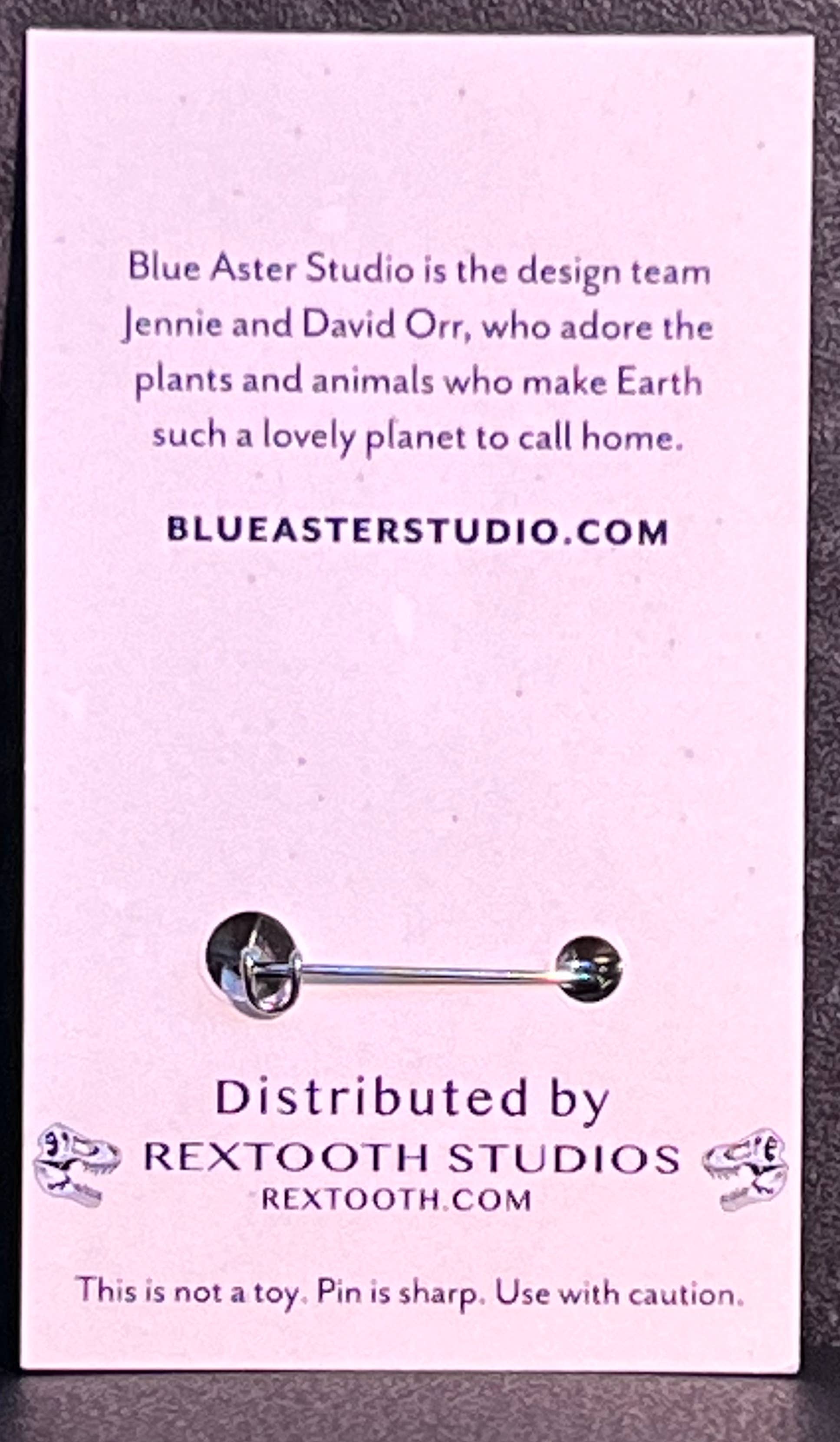 Rextooth Studios - Wholesale Lapel Pin/Button - Mockingbird Button, "Prepare to be Mocked"2