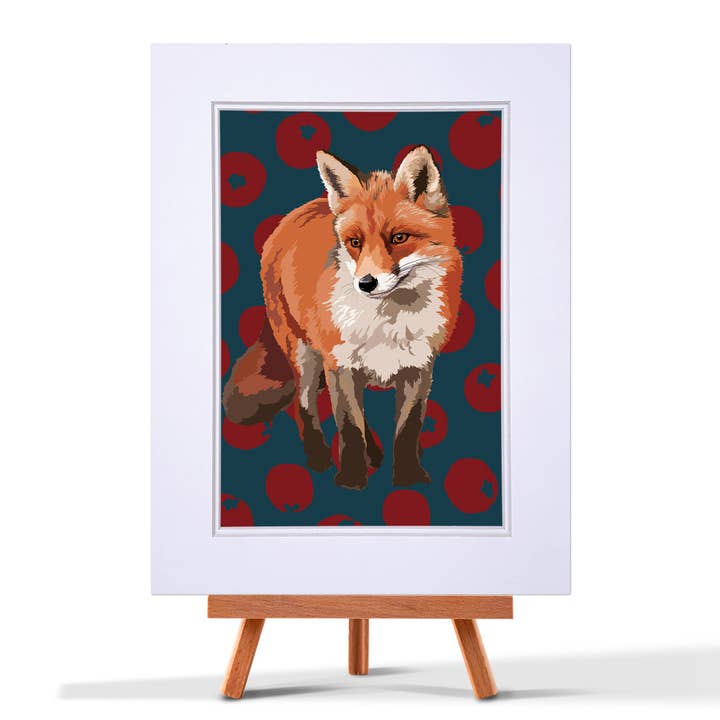 Fox Print for wholesale by Leslie Gerry
