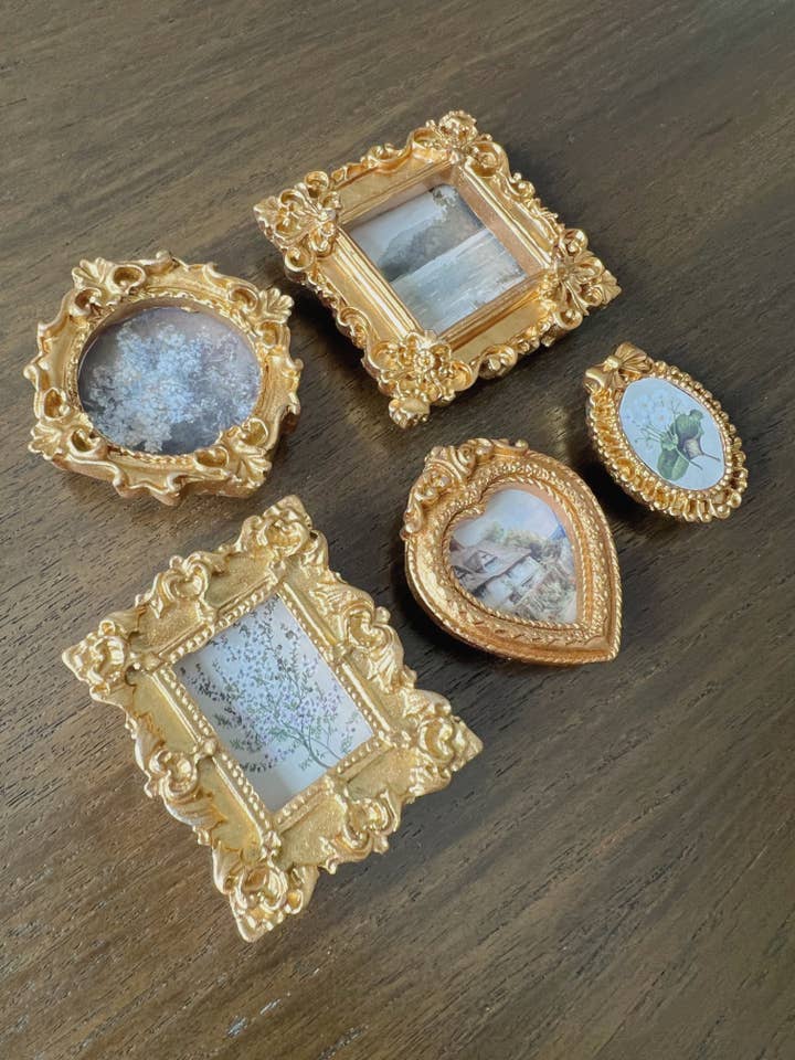 Vintage Inspired Miniature Magnet Bundle Deal Set of 5 for wholesale by Vintage by WPC