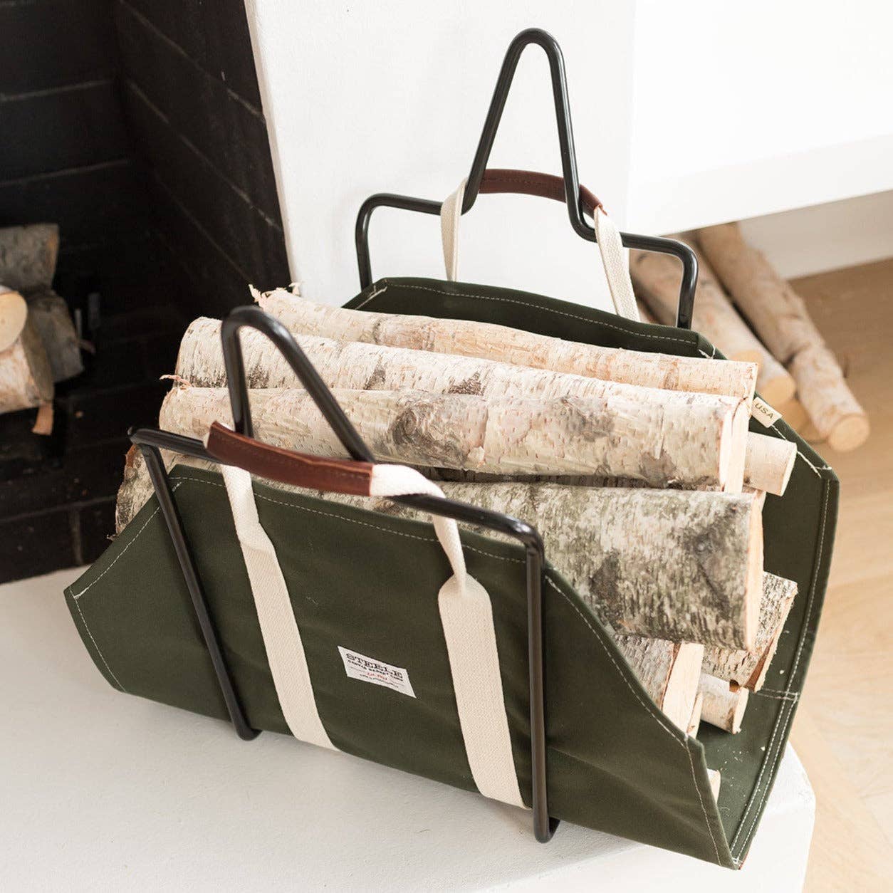 Steele Canvas Basket Corp. - Wholesale Fire Pit - Steele Log Holder3