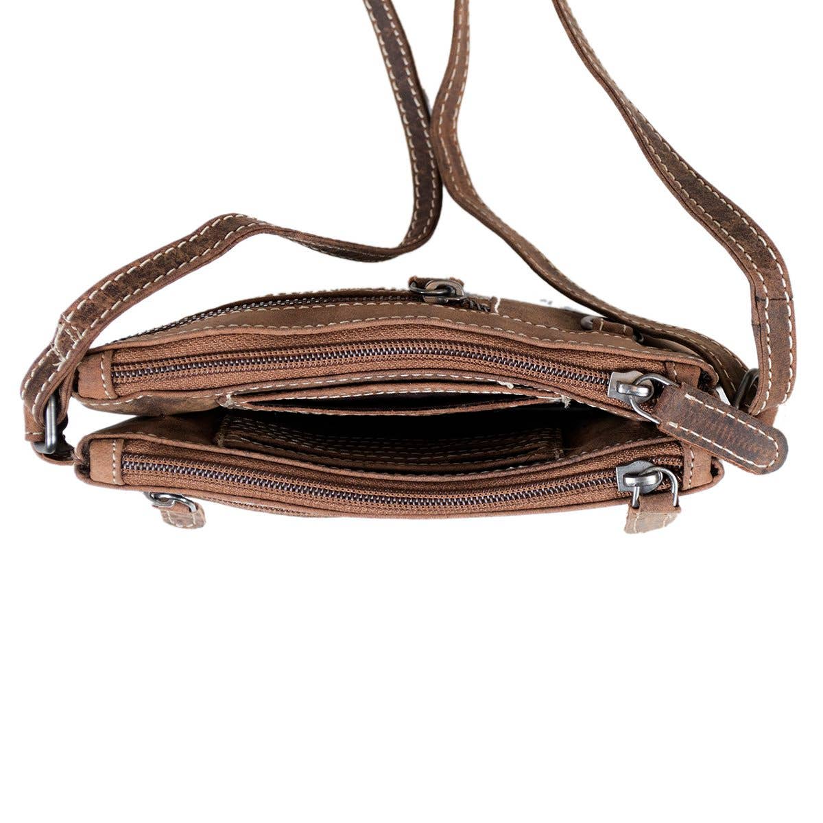 Arrigo – Großhandel Umhängetasche - Damen – Festival-Tasche – Umhängetasche aus Büffelleder – 3 Farben13