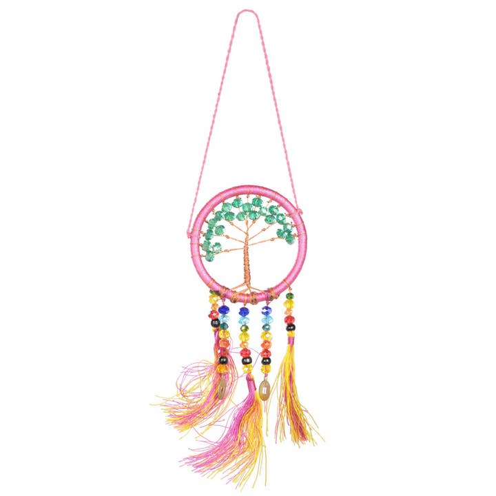 Benjamin International - Wholesale Dream Catcher - Tree Of Life Dreamcatcher With Beads