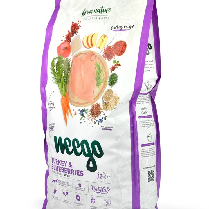 Weego - Wholesale Pet Food - Dog - Weego Dog Food Turkey & Blueberries