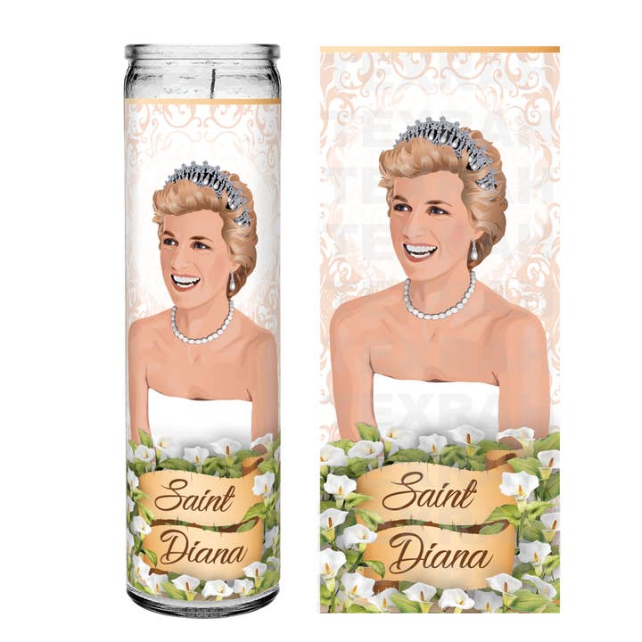 Candela parodia devozionale Santa Principessa Diana Di Prayer per la vendita all'ingrosso da parte di Texrah