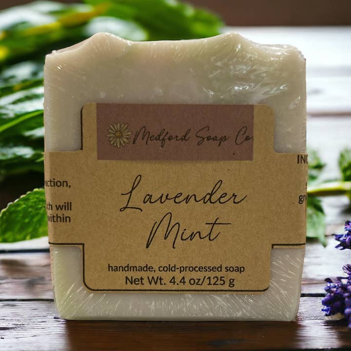 Lavender Mint for wholesale by Medford Soap Company
