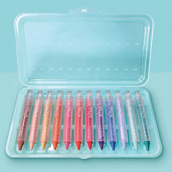 The Piggy Story - Wholesale Crayons - Kids & Baby - Color Everywhere Twistable Chalk Crayons | Pretty Ballerinas