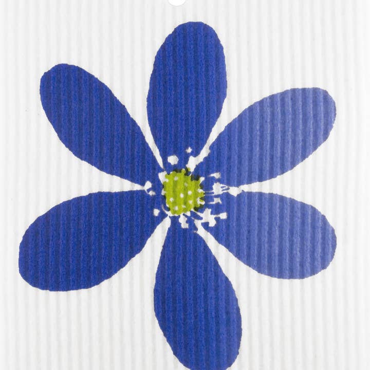 Serviette de toilette suédoise Blue Anémone pour la vente par Talla Imports