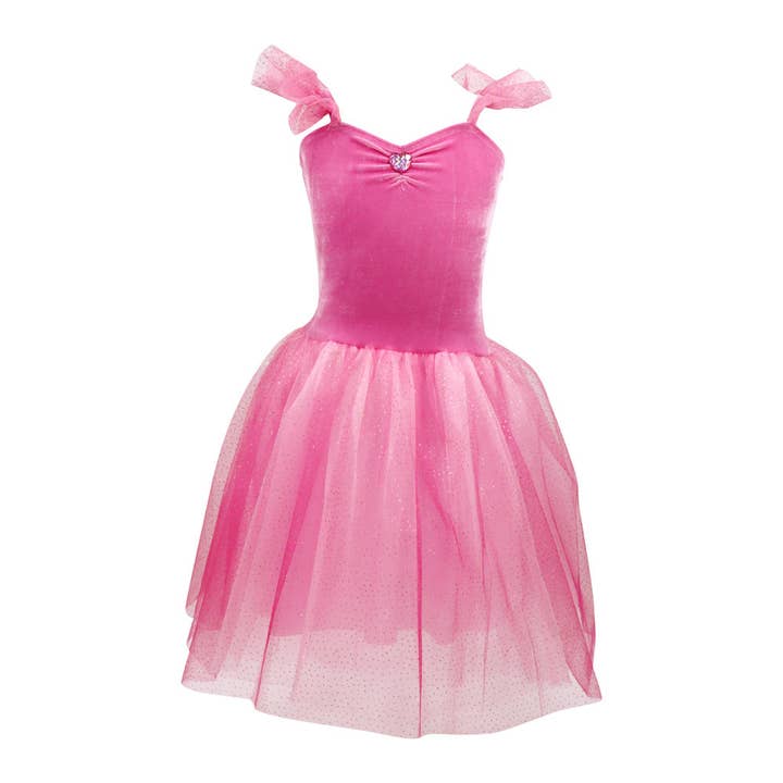Princess Rose Velvet Dress with Tulle Skirt | Pack of 2 for wholesale by Pink Poppy USA