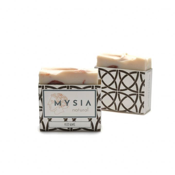Zeep voor rode wijn voor wholesale door MYSIA naturals