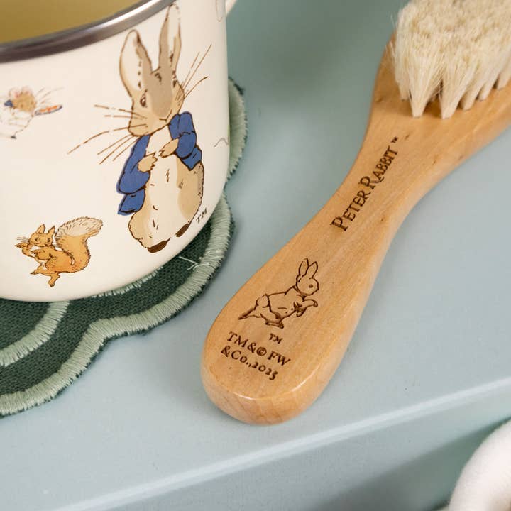 Robert Frederick Ltd - Wholesale Hair brush/comb set – Kids & baby - Peter Rabbit Baby’s Brush, Comb & Enamel Mug Gift Set5