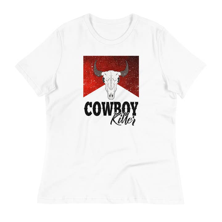 Camiseta de corte relajado Cowboy Killer para venta al por mayor de The Cactus Brand