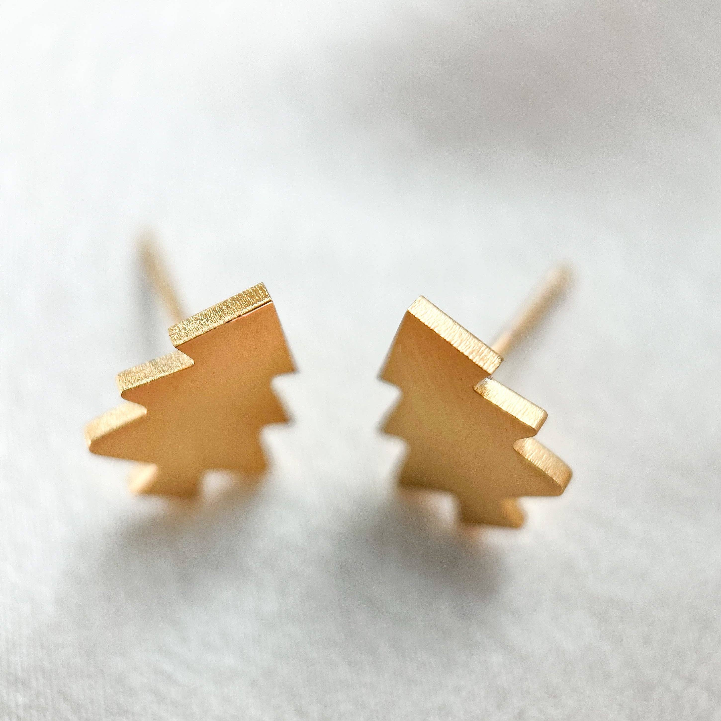 Natalie Clare Collections - Wholesale Stud/Post Earrings - Fraser Fir Tree Studs4